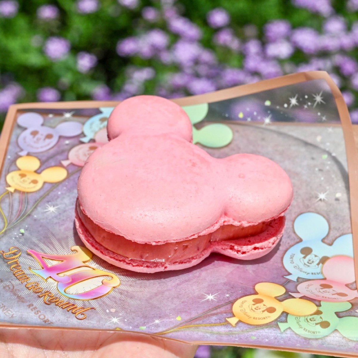 マカロン形スーベニアケース付き！ 「東京ディズニーリゾート40周年