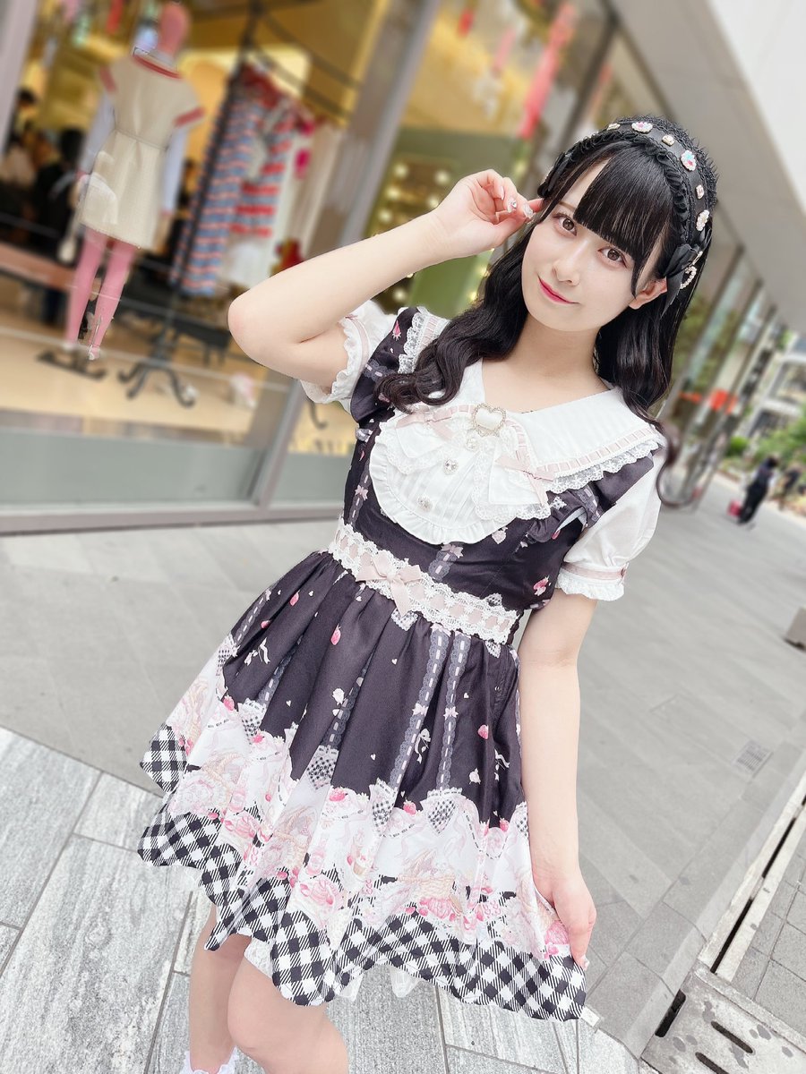 Creamy Berry柄ワンピース LIZLISA LIZ LISA Official Online Store