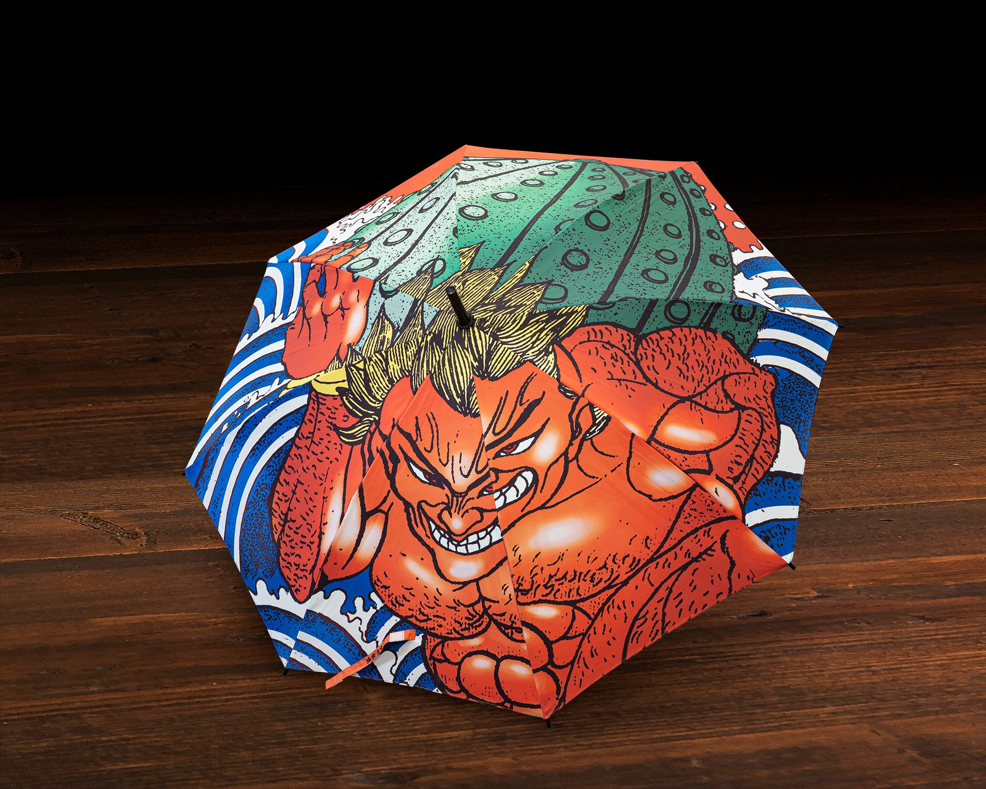 刃牙展 花山薫 傘 侠客立ち 紫 刃牙展 花山薫 傘 侠客立ち 紫 未使用