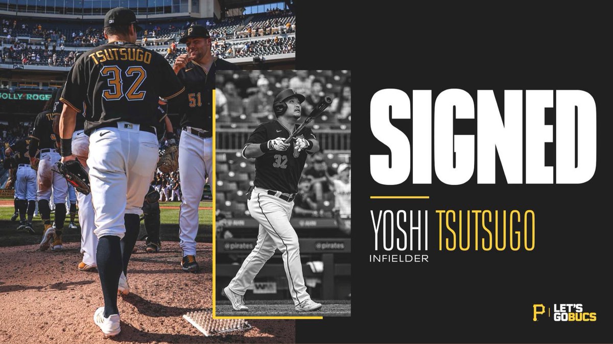 ピッツバーグに戻って来ました！ 筒香嘉智選手と1年契約を結びました。