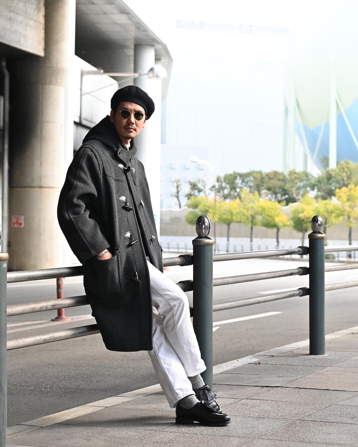 極上 モンゴメリー チベット社 ムーアブルック ダッフルコート 英国製