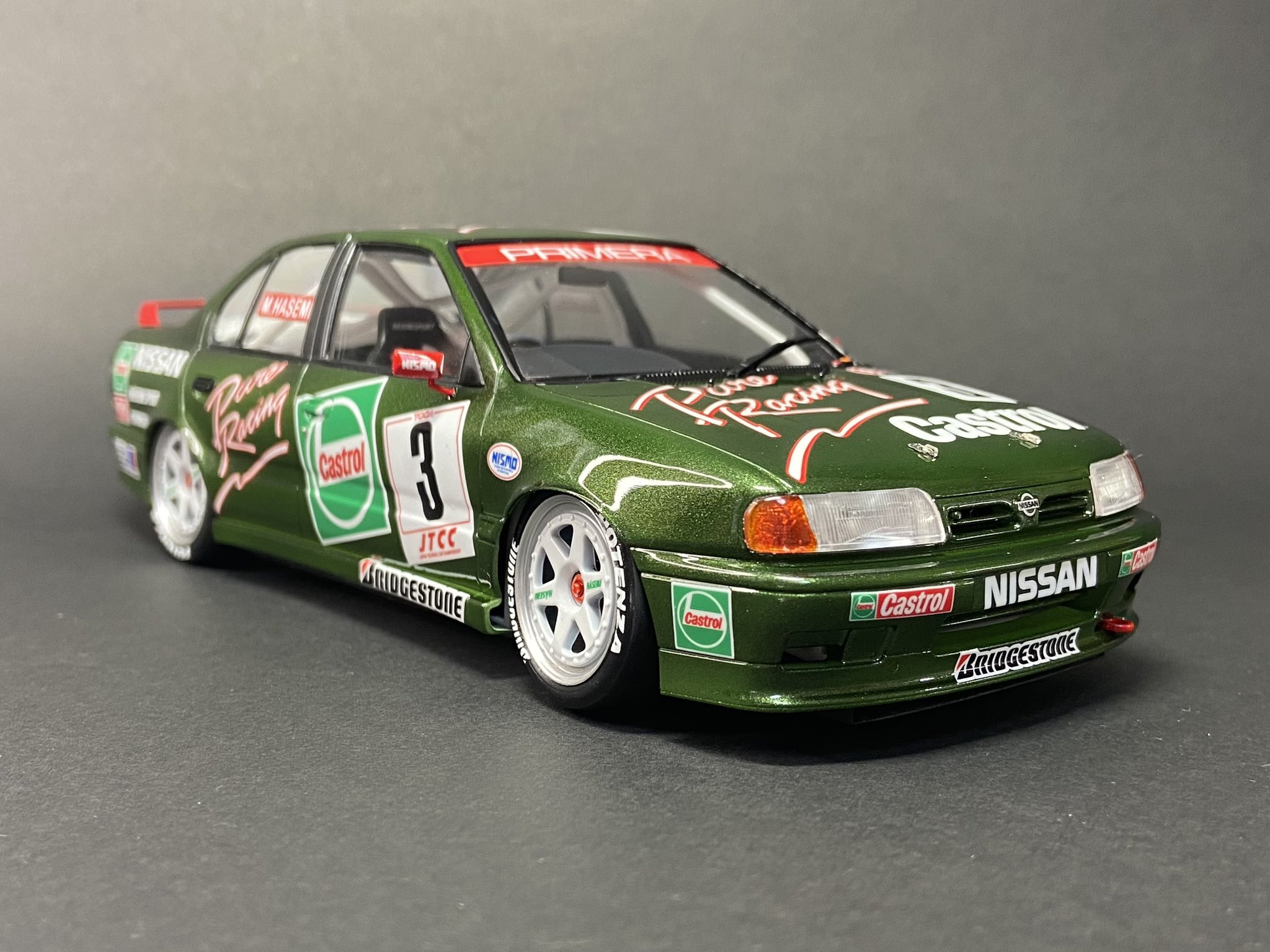 未組立♢タミヤ1/24 ♢ カストロール ニッサン プリメーラ JTC