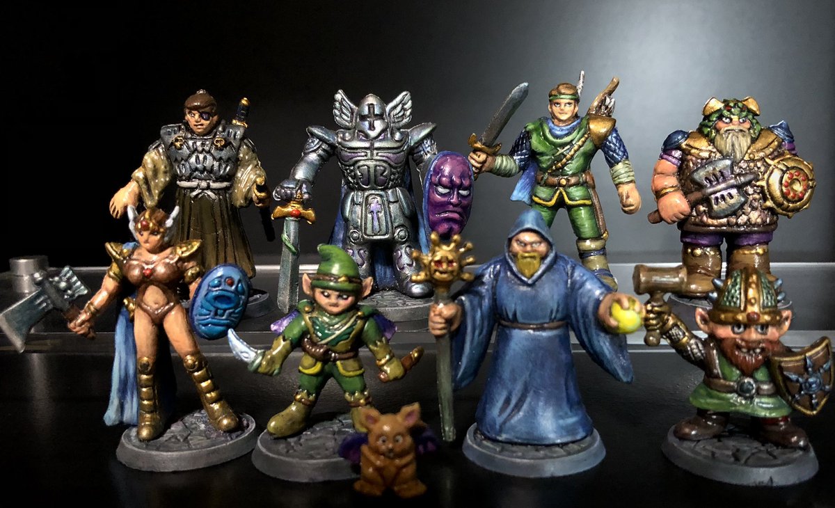 ロッテ・ネクロスの要塞 第2弾キャラクター全塗り披露 全塗り宣言する