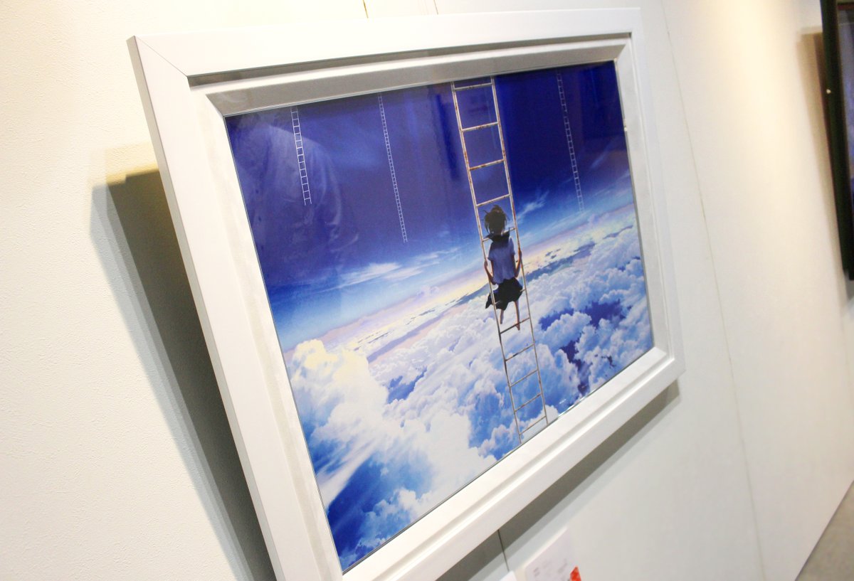 mocha展 風景イラスト 「天使のはしご」