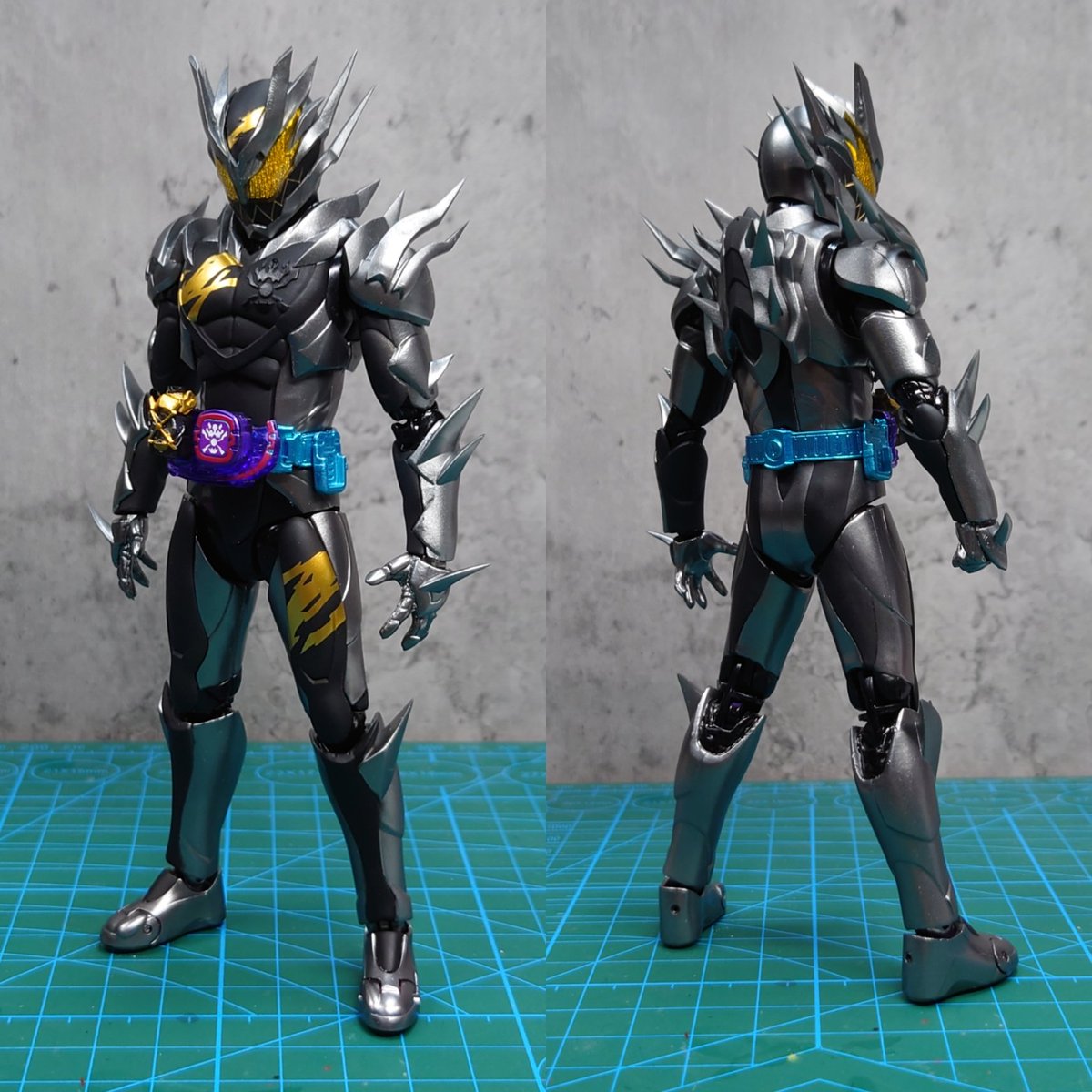 好みの色で仮面ライダーリバイス、サンダーゲイルを改造しました