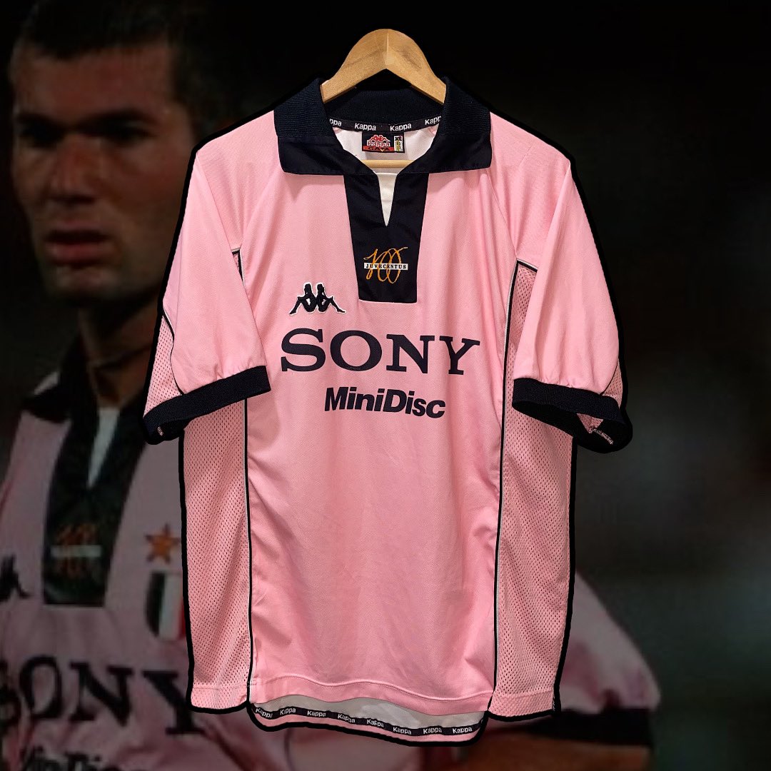 ユベントス ユニフォーム 95/96シーズン サッカーシャツ SONY