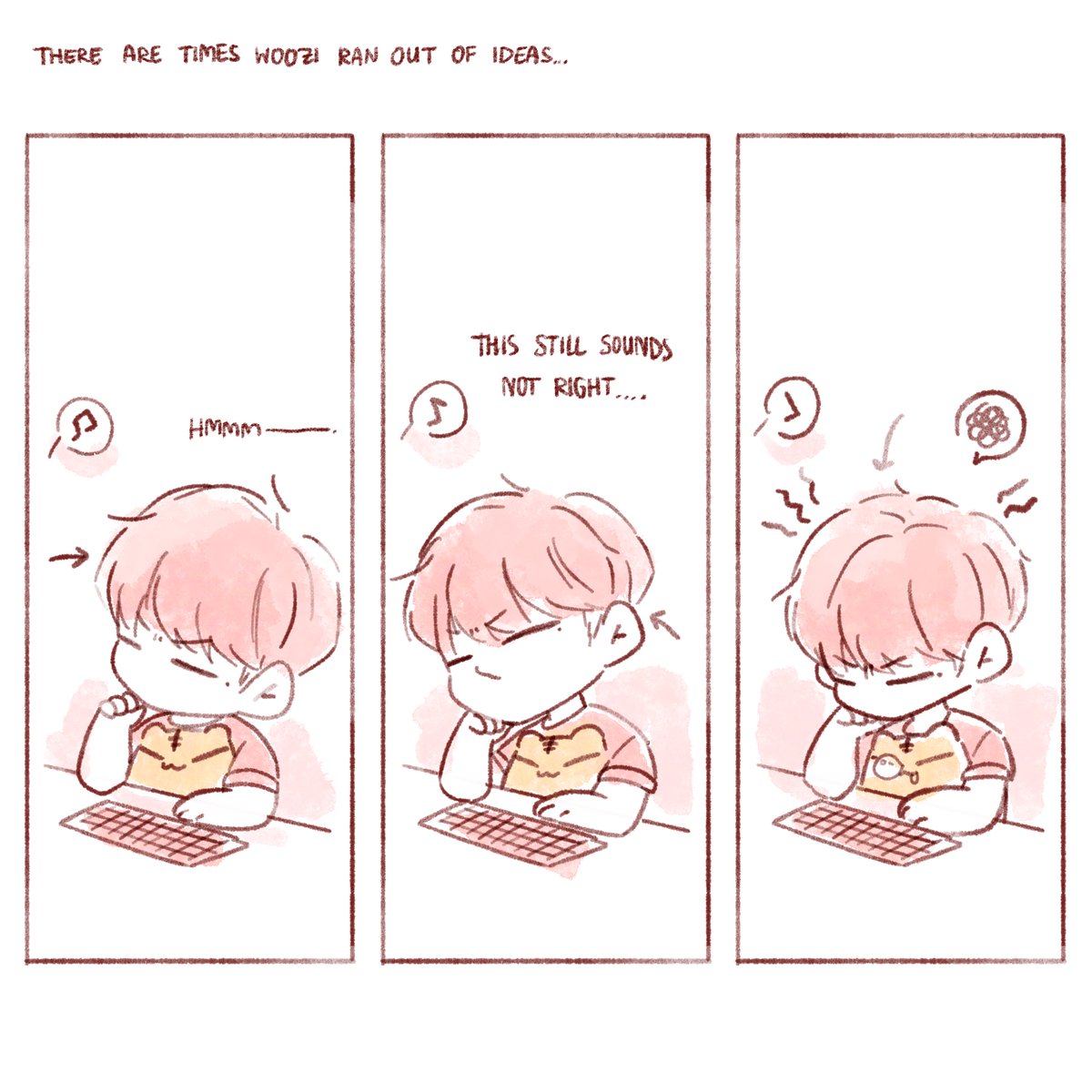 Hoshi has turned into a baby tiger — ft. Woozi & universefactory