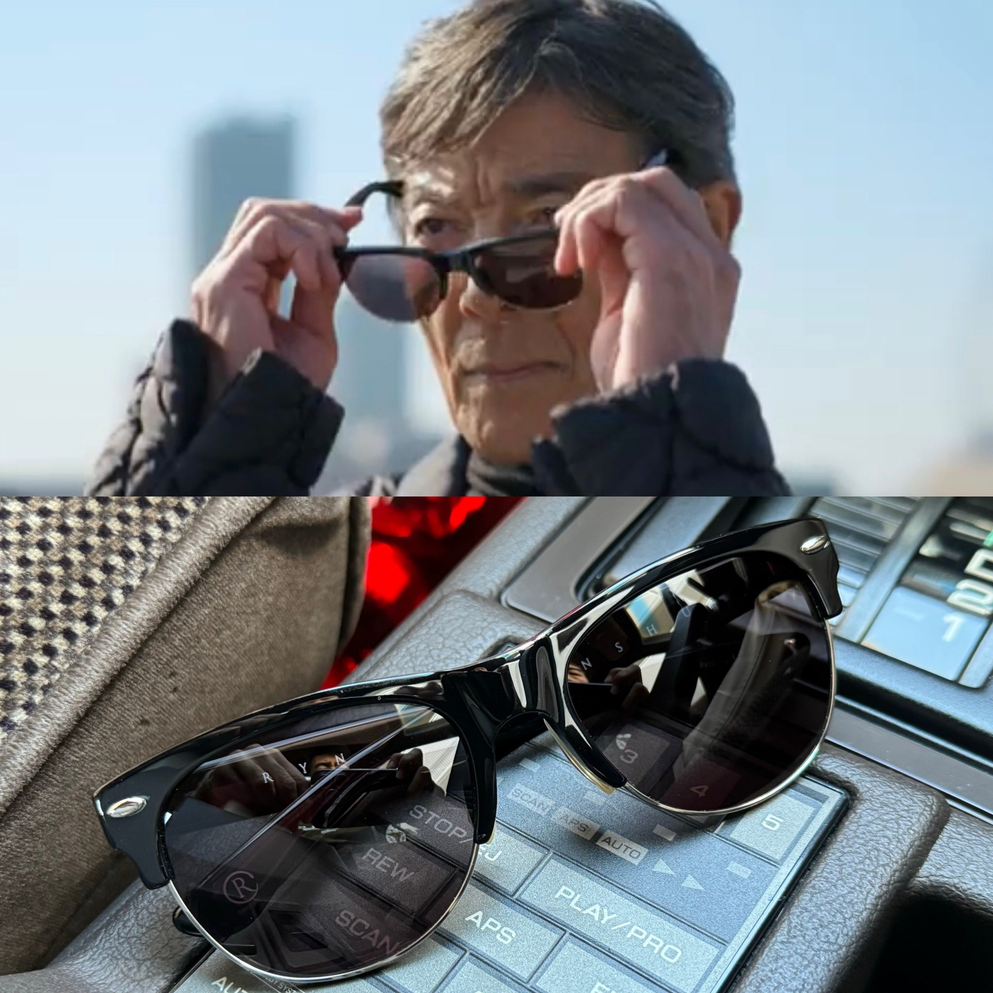 GIVENCHY LIFE L104 サングラス あぶない刑事 柴田恭兵 あぶない刑事80