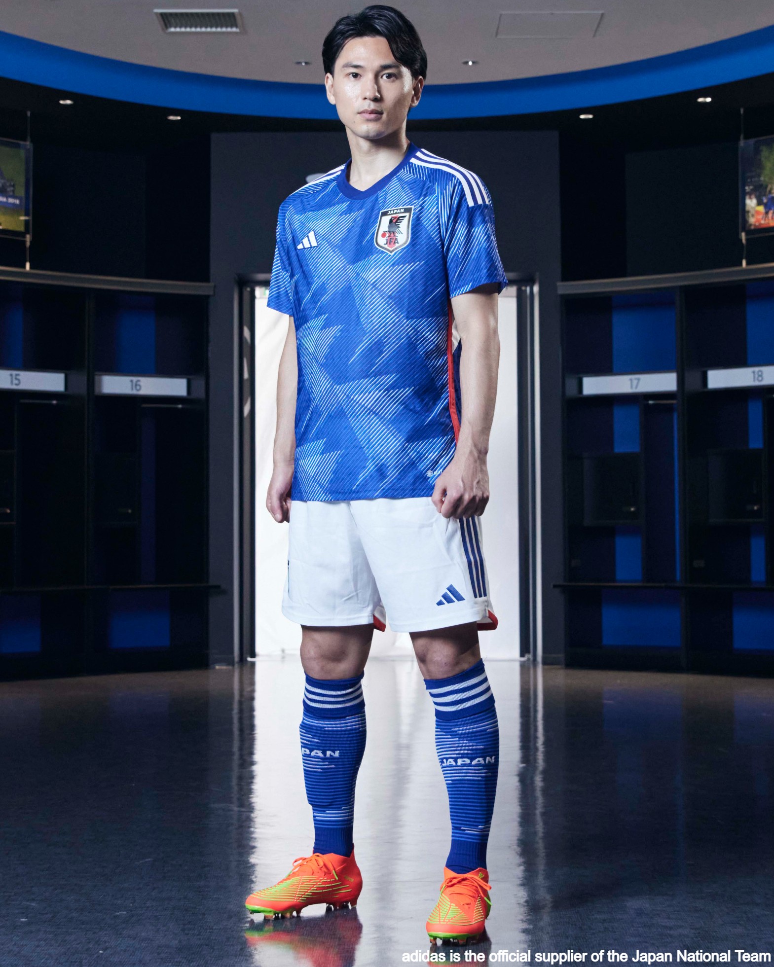 三笘薫 日本代表 ユニフォーム カタールW杯 スペイン戦 マーキング入り