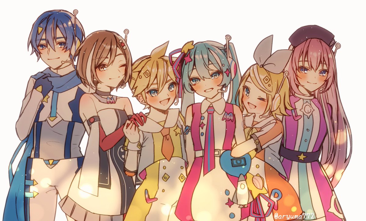 初音ミク ,鏡音レン ,鏡音リン ,カイト(ボーカロイド) ,null ,巡音ルカ