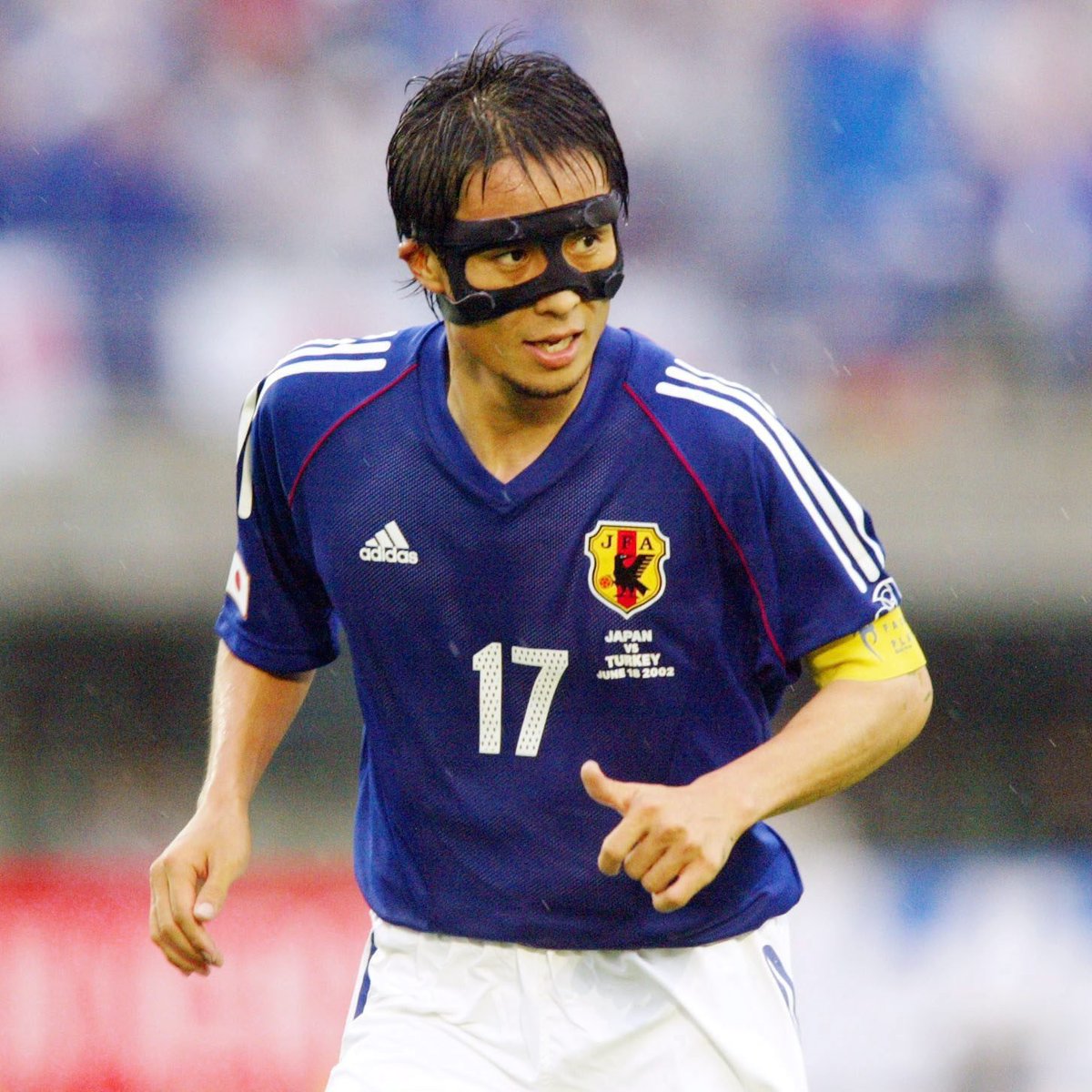 97-98 ガンバ大阪 宮本恒靖選手実使用ユニフォーム 日本代表 97-98