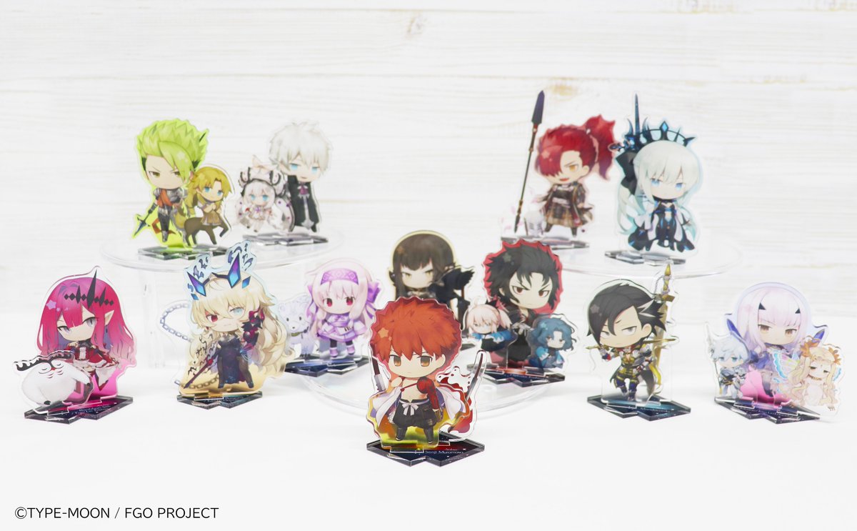 新商品情報】 『Fate/Grand Order』より新商品「きゃらとりあアクリル