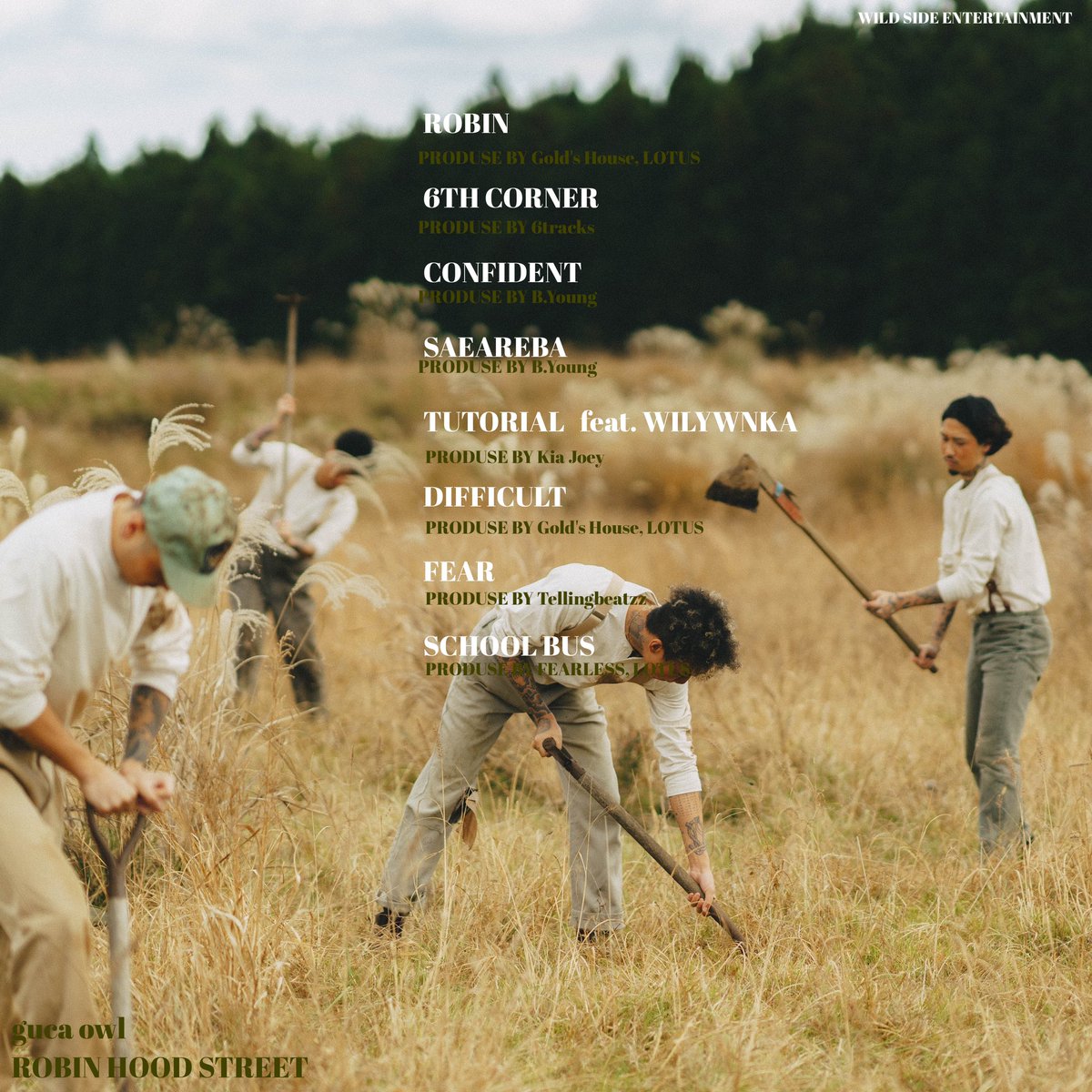 STREET owl guca レコード HOOD ROBIN