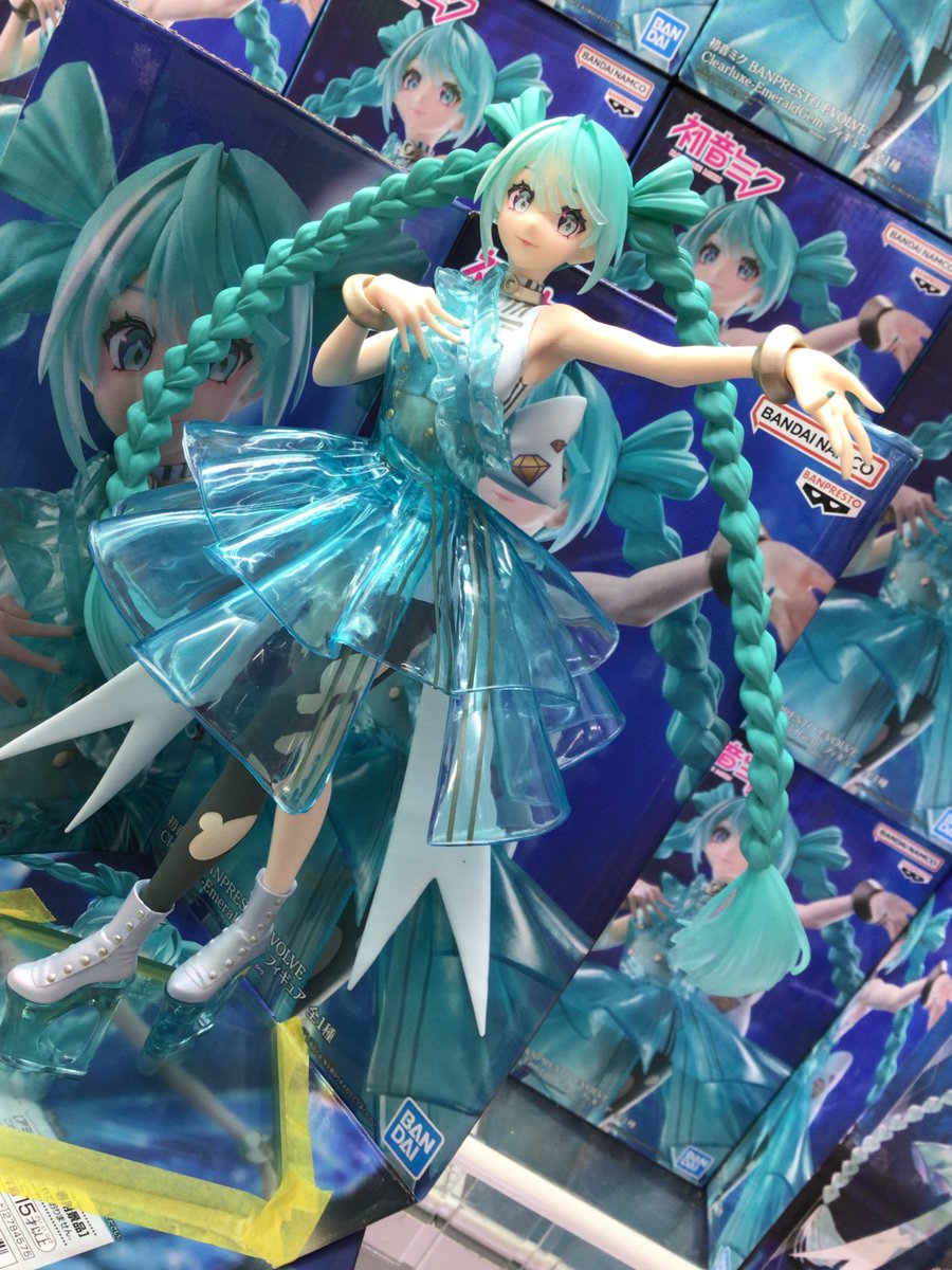 初音ミクシリーズ』 BANPRESTO EVOLVE Clearluxe -EmeraldGem