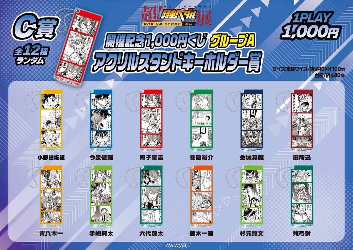 超！弱虫ペダル展新潟ステージ1000円くじ【A賞カラートートバッグ