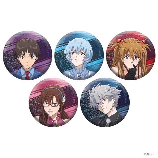 📢 30周年記念展「ALL OF EVANGELION」 ＼グッズ情報②／ 缶バッジ