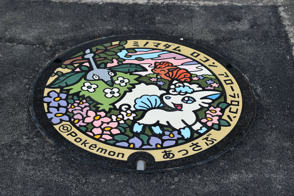 新たな #ポケふた 発見！ 】 #厚沢部町 に新設された「ポケふた