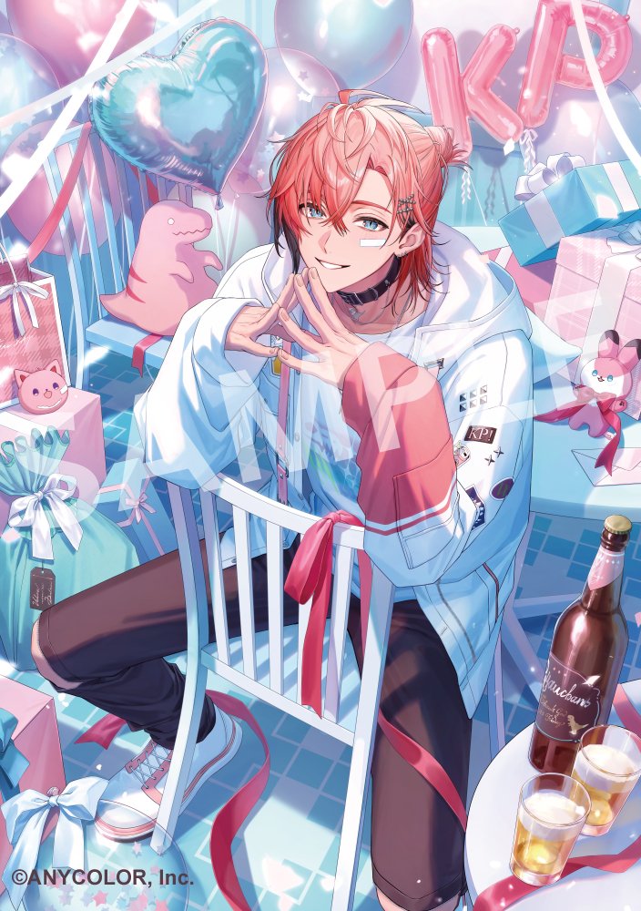 work】 にじさんじ所属 赤城ウェン様の誕生日グッズ2025のお写真を担当