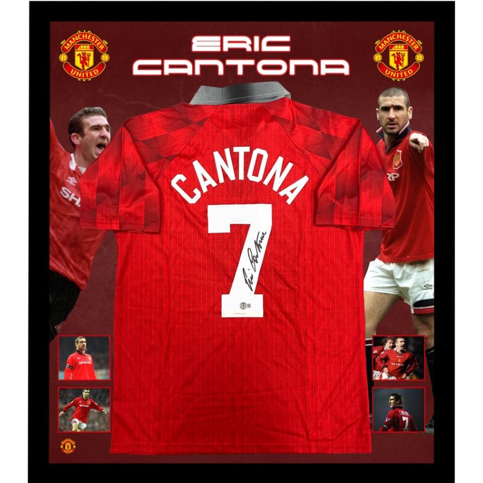 新商品〉 =残り1点= エリック・カントナ【直筆サイン入り