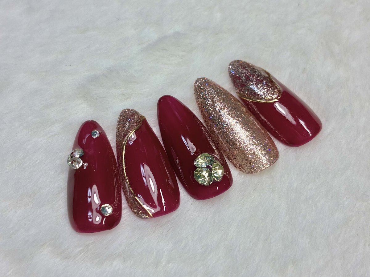 実来 ネイルチップ フルオーダー TXT モチーフネイル 6種類 実来