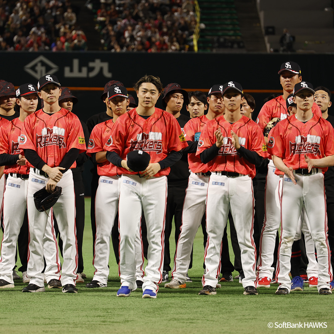 周東佑京 投手や #川瀬晃 投手が奮闘⚾ めんたいRockers🔴✨ 全参加