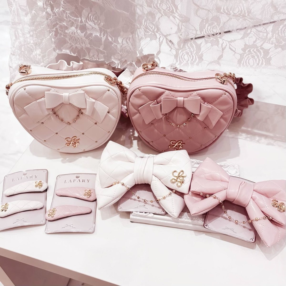 LAFARYclosetから新作が登場♪/ ♡Rosette Dream collection♡ 2色展開