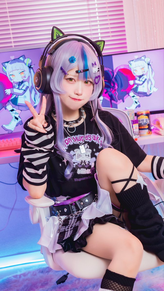 cosplay】 紫咲シオン🌙hololive(卒業生) 📷@temo_z