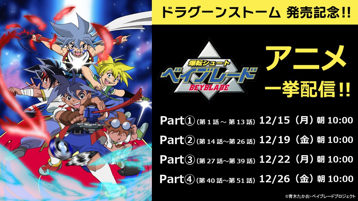 ドラグーンストーム 発売記念！！ ／ ベイチューブにて、アニメ『爆転