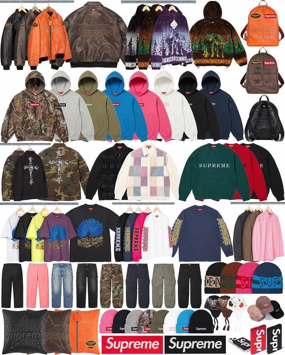 商品一覧・国内定価】Supreme 25FW Week15 が国内12月6日（土）より