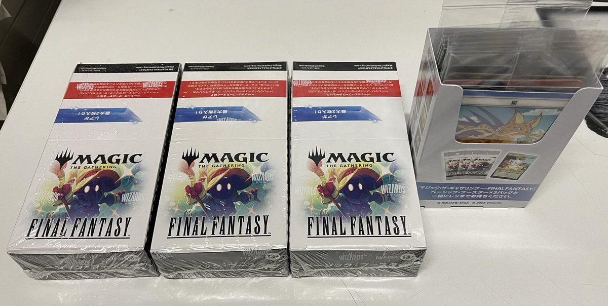 マジックザギャザリング Final Fantasy ベーシックブースター 12/5(金