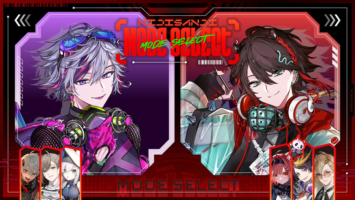 NIJISANJI_modeselect 特設サイト更新】 ▷▷▷ NIJISANJI Mode Select