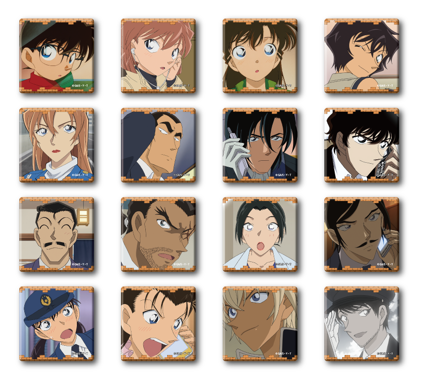 コナンランド 本日より公式通販にて TDメモリアル缶バッジvol.5