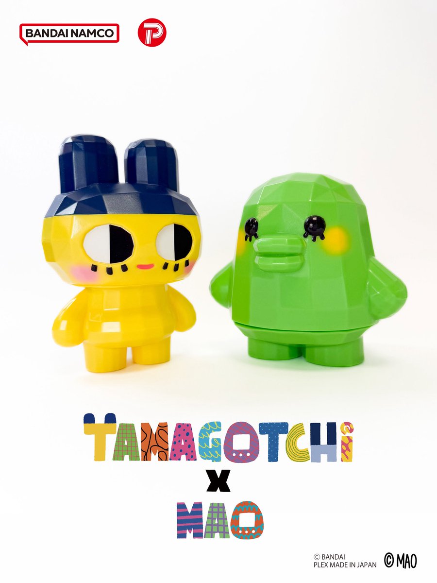OFFICIAL COLLABORATION】 TAMAGOTCHI × MAO たまごっち 「まめっち