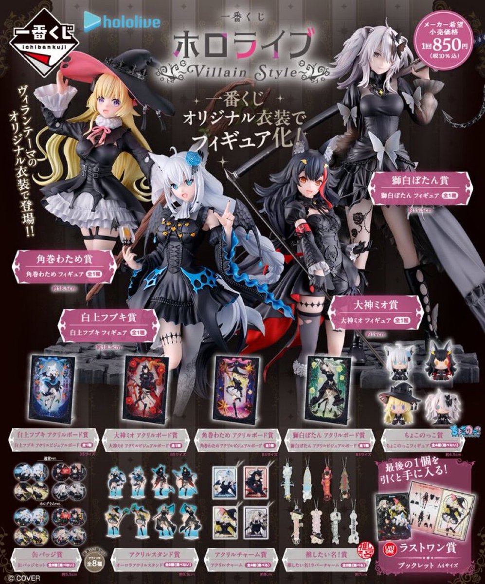 角巻わため ホロライブ一番くじ フィギュア➕下位賞セット