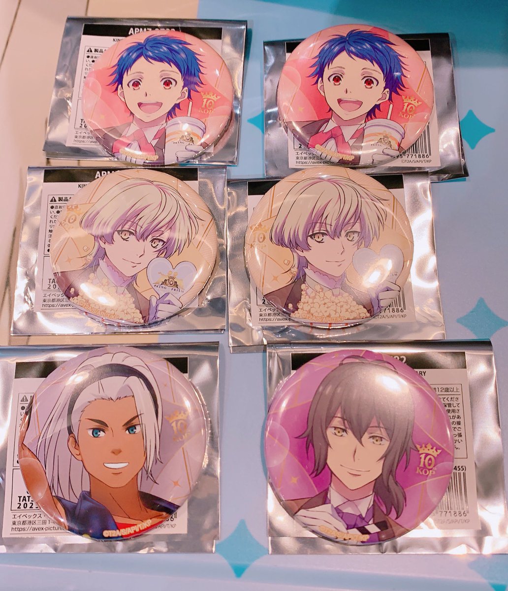 缶バッジ 仁科カヅキ10周年記念 KING OF PRISM 缶バッジ 仁科カヅキ10周年