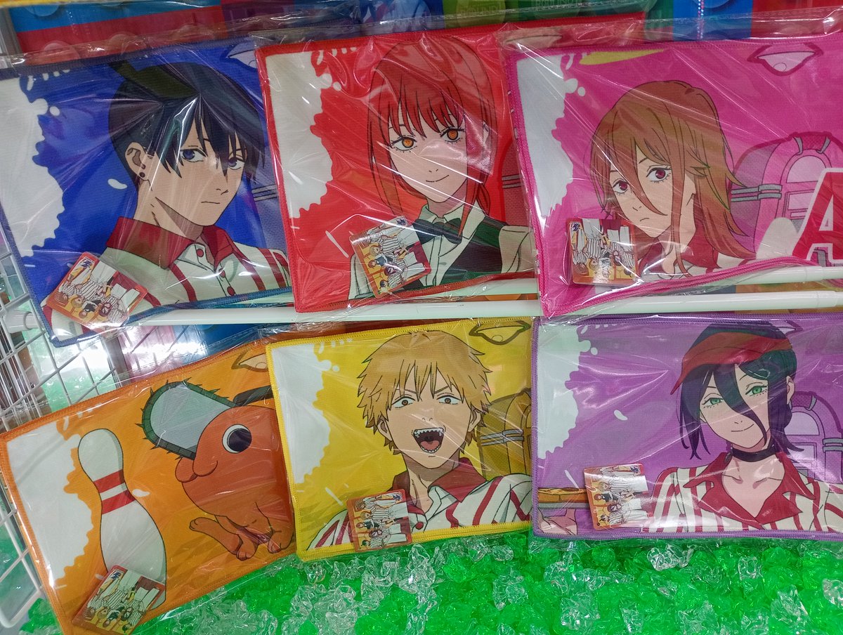 チェンソーマン レゼ篇 ラウンドワン マフラータオル アクスタ カード