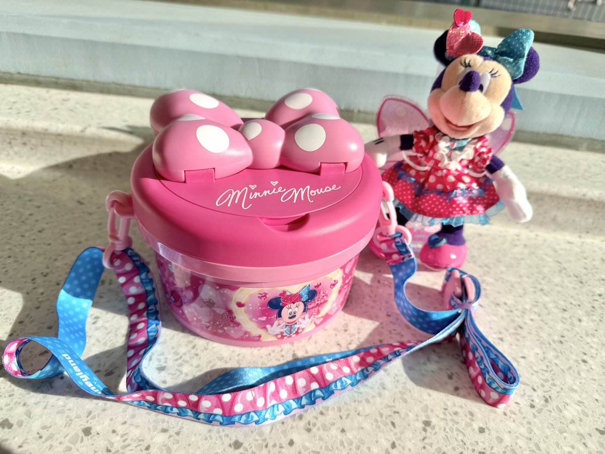 ディズニー今日発売！ミニーのファンダーランドの3段ポップコーン