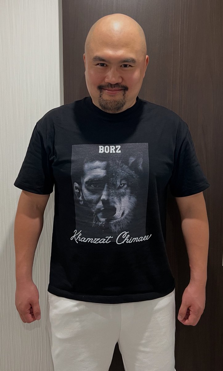 カムザット・チマエフTシャツ🐺