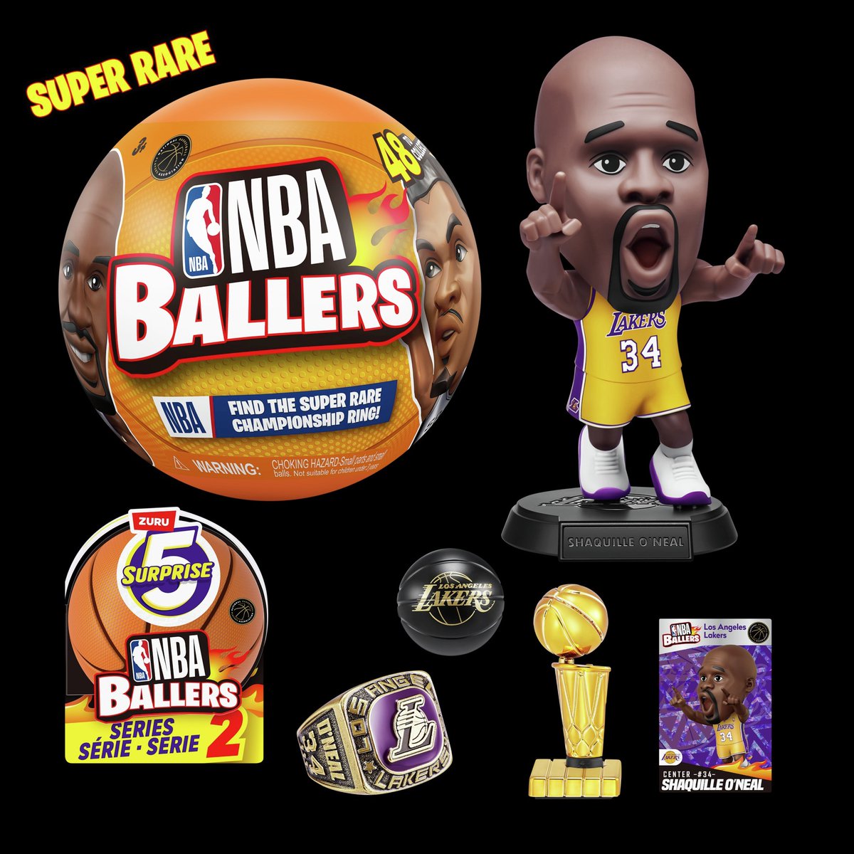 NBA Ballers2 シャキール・オニール フィギュア NBA Ballers 2