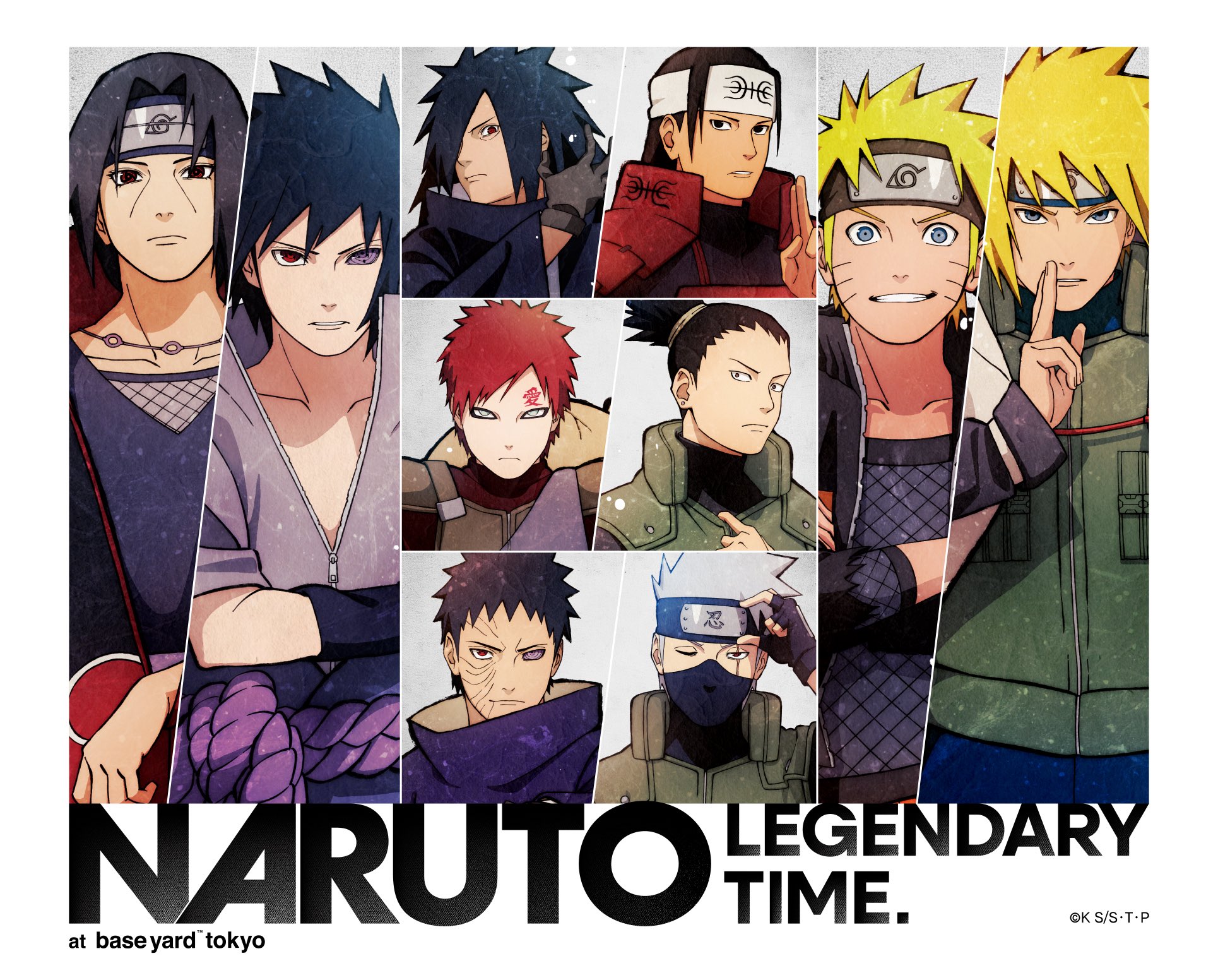 ナルト 20th うちはイタチ アクリルビッグタグ ベースヤード東京