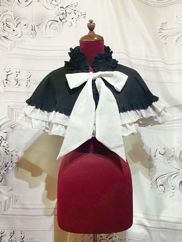 MARBLE ボリューム ケープ ゴスロリ