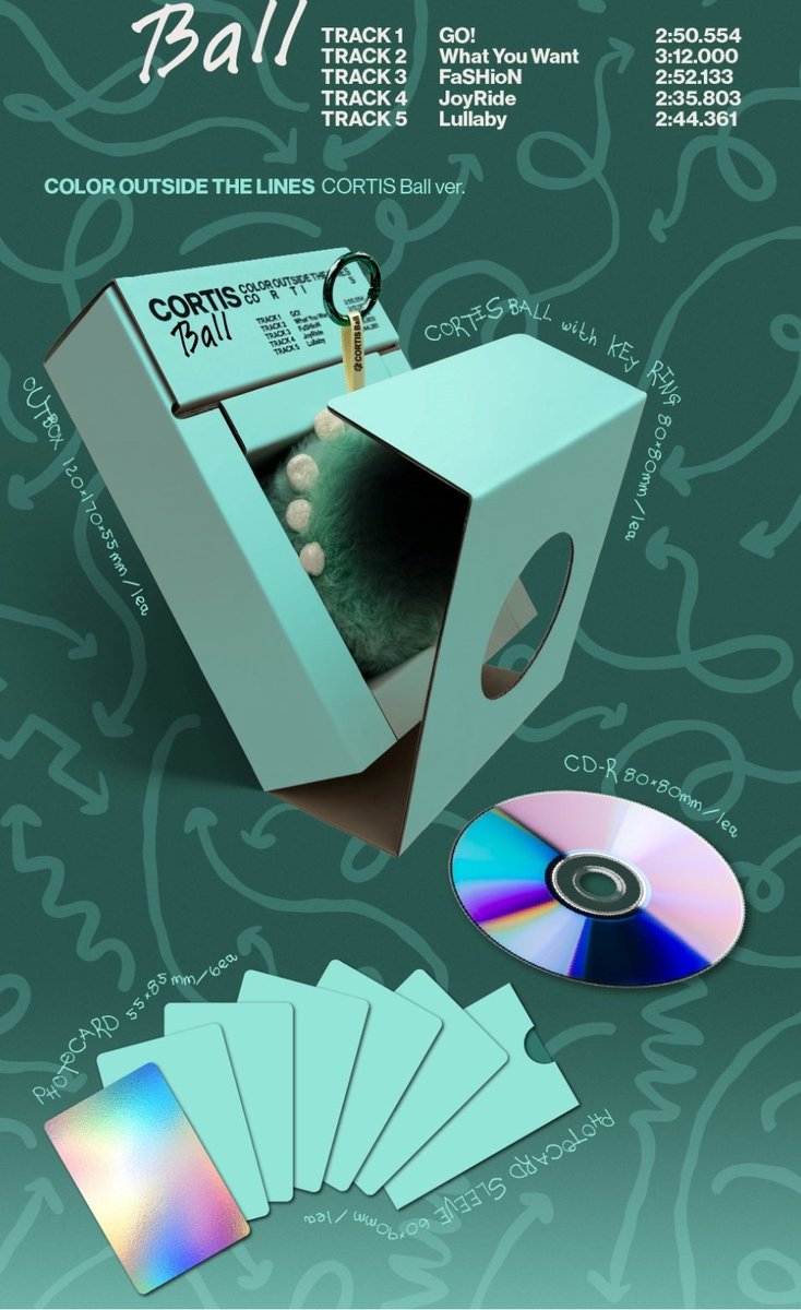 Cortis ball version with keyring!! 😯