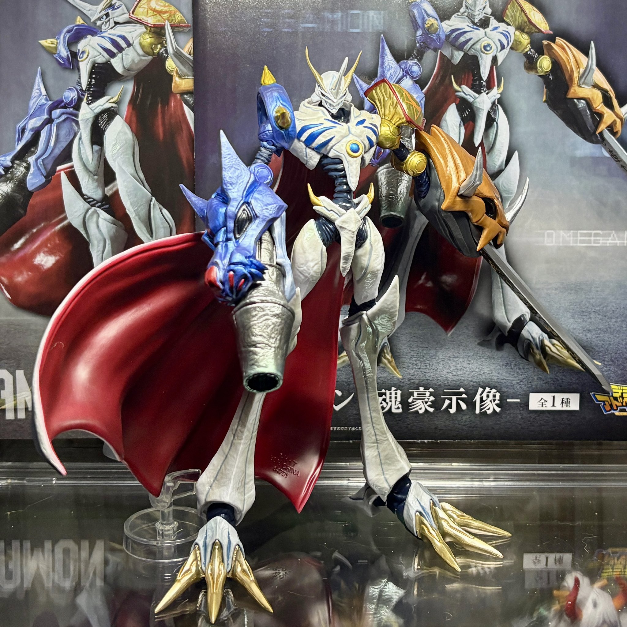 オメガモン A賞 魂豪示像 デジモン 一番くじ 一番くじ デジモン A