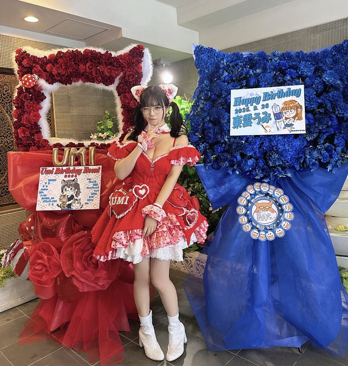 🎂 #東雲うみ生誕祭2025 🎂 ありがとうございました！！！ いろいろ