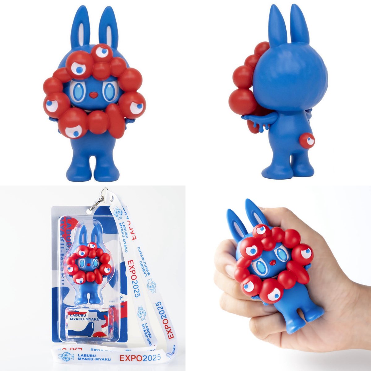 ミャクミャク×ラブブ】奇跡のコラボきたー！ミャクミャクになりきり