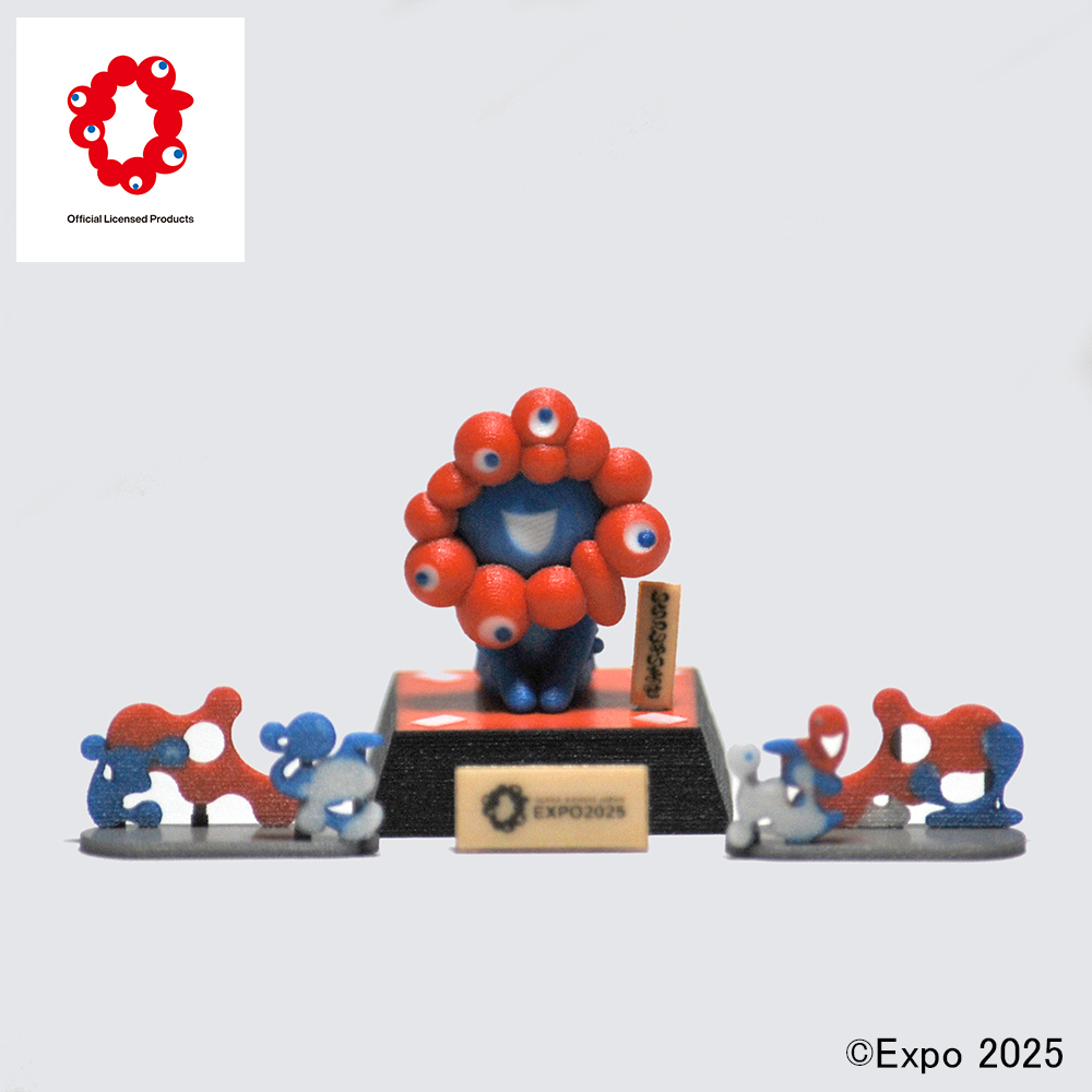EXPO2025 ミャクミャク1/150スケールフィギュア 『IRASSHAI』『WAKU
