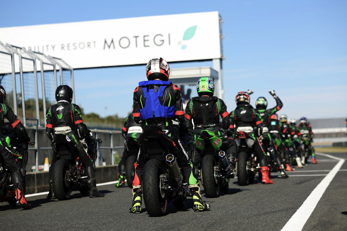 Ninja Team Green Trial in もてぎレーシングスクール エントリー