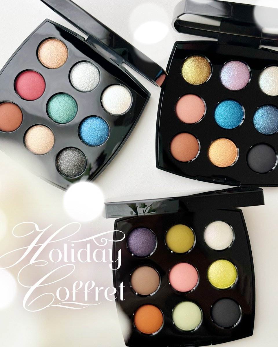 シャネル】9色入りのビックサイズ！ 限定3種のアイシャドウ