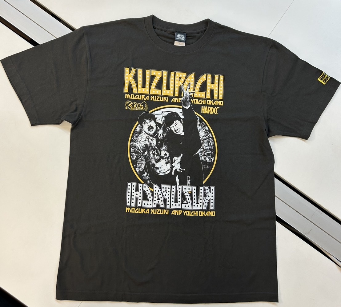 くずパチからのお知らせ💌】 ハードコアチョコレート×くずパチTシャツ
