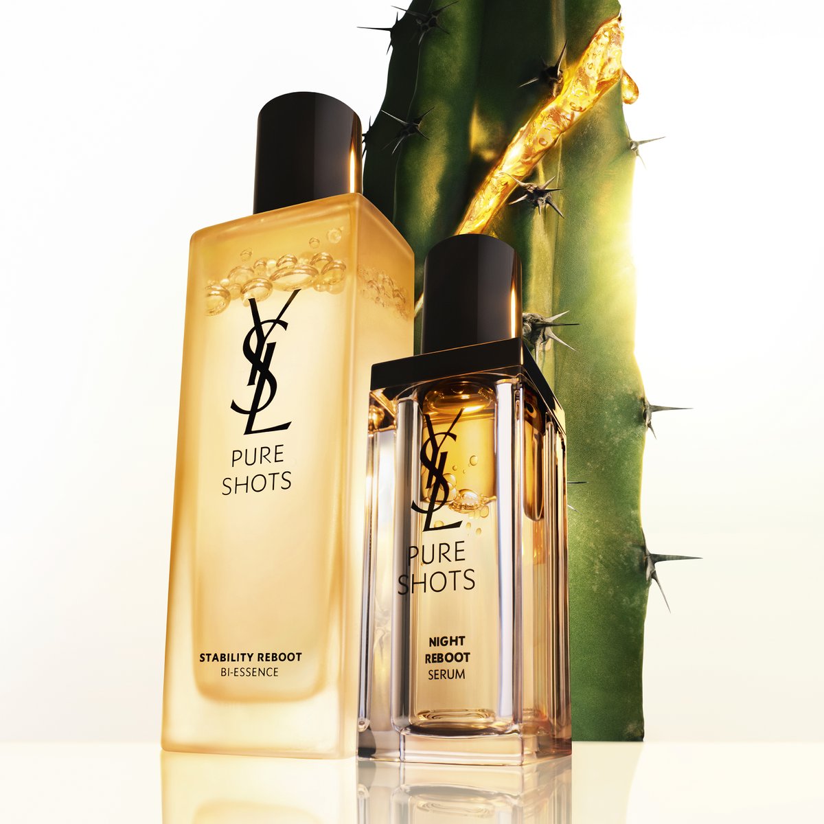 季節の変わり目に、YSLの人気スキンケア【ピュアショット】シリーズを